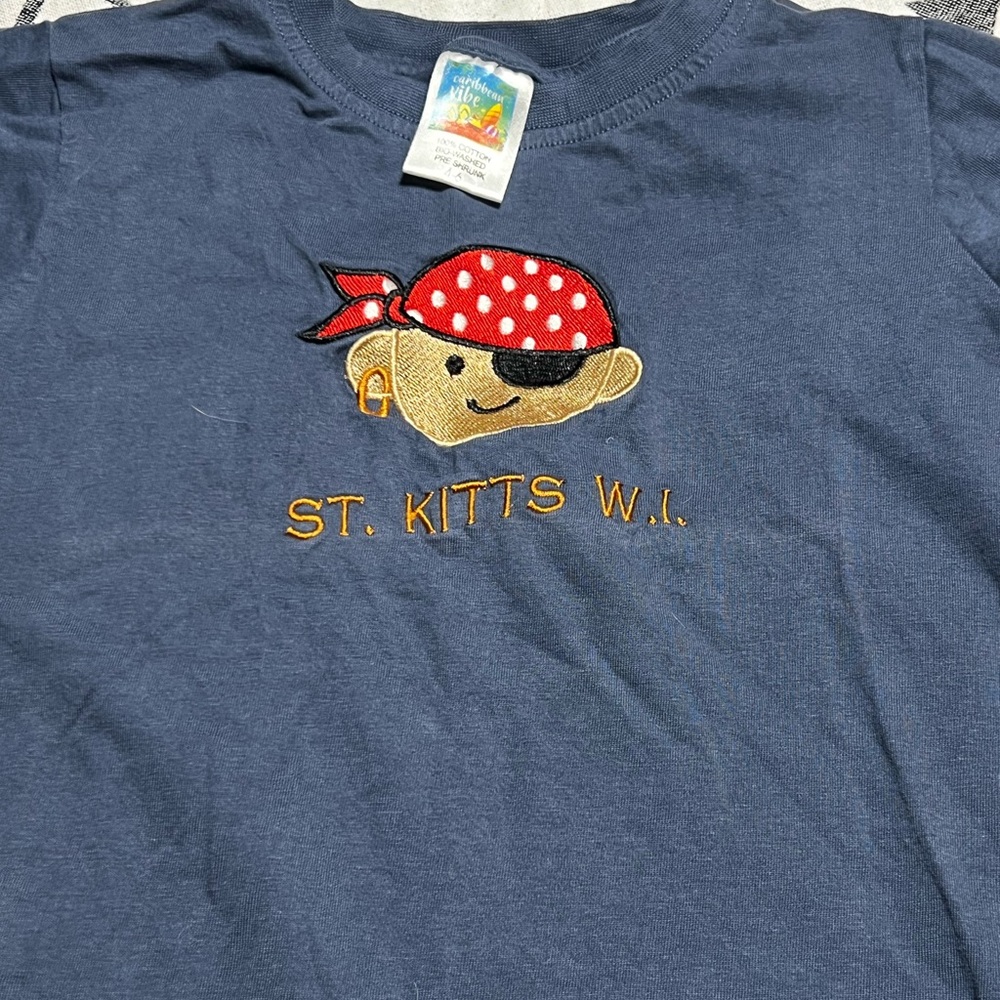 Bundle! Two Tees- one (blue) 4-6 Kids Pirate Tee and one (pink) 2-4 Flip Flops